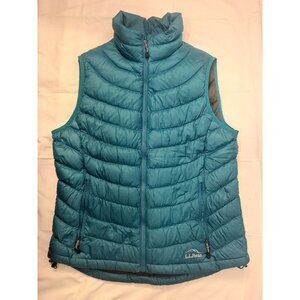 L.L. Bean Womens Downtek Water Repellent Down Puffer Vest S